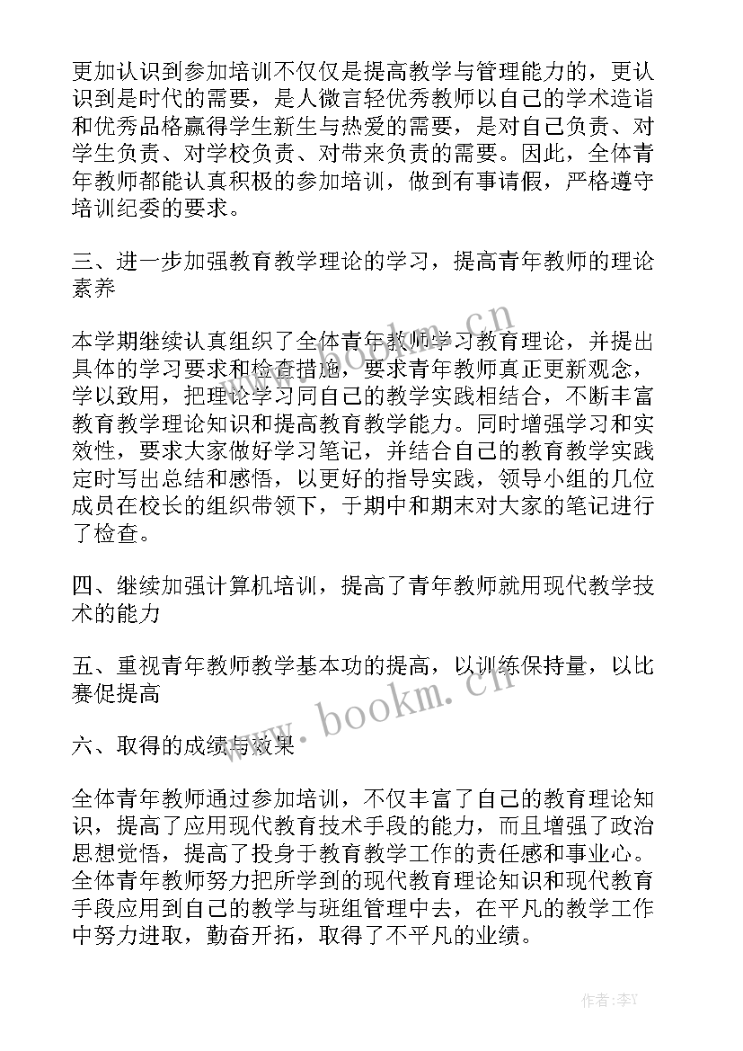 青年研讨会发言稿 青年教师年度工作报告