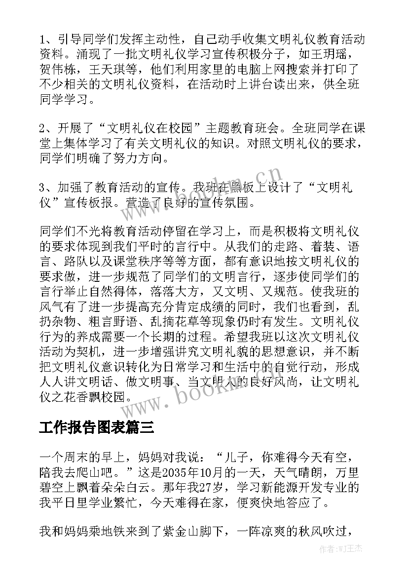 工作报告图表