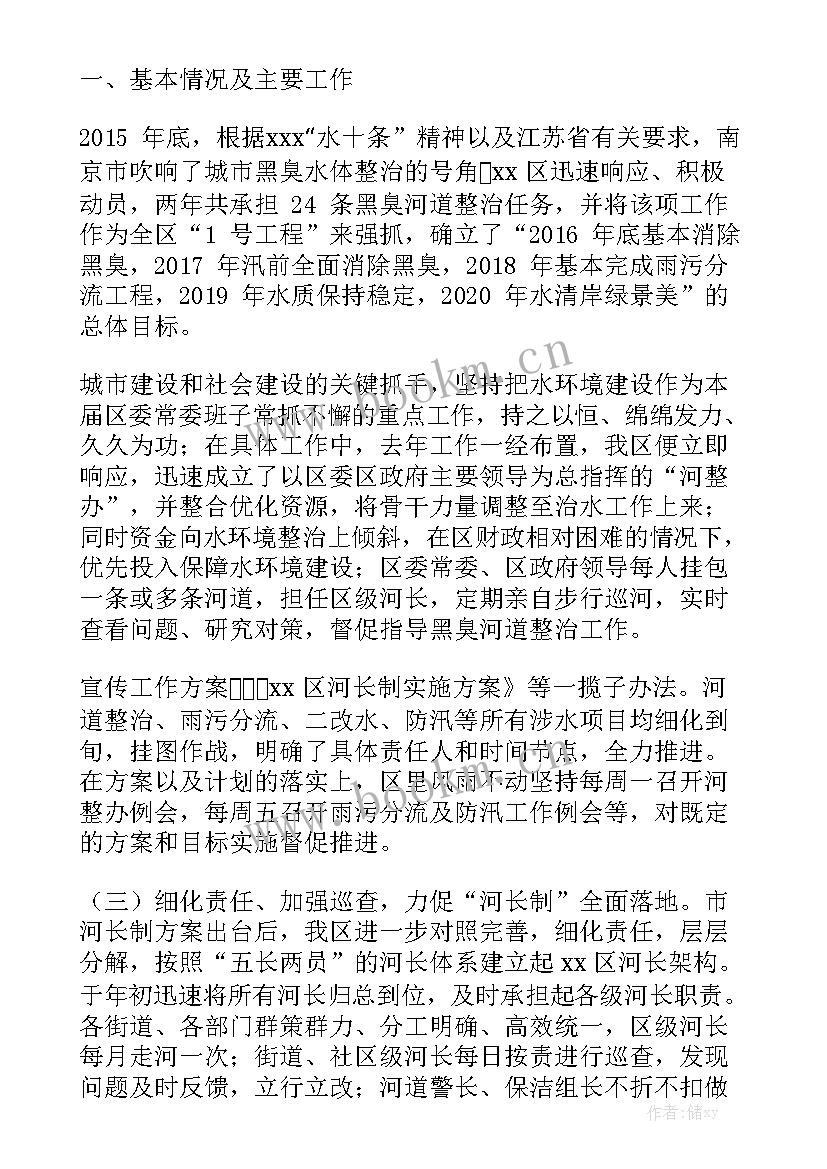 河道清理报告