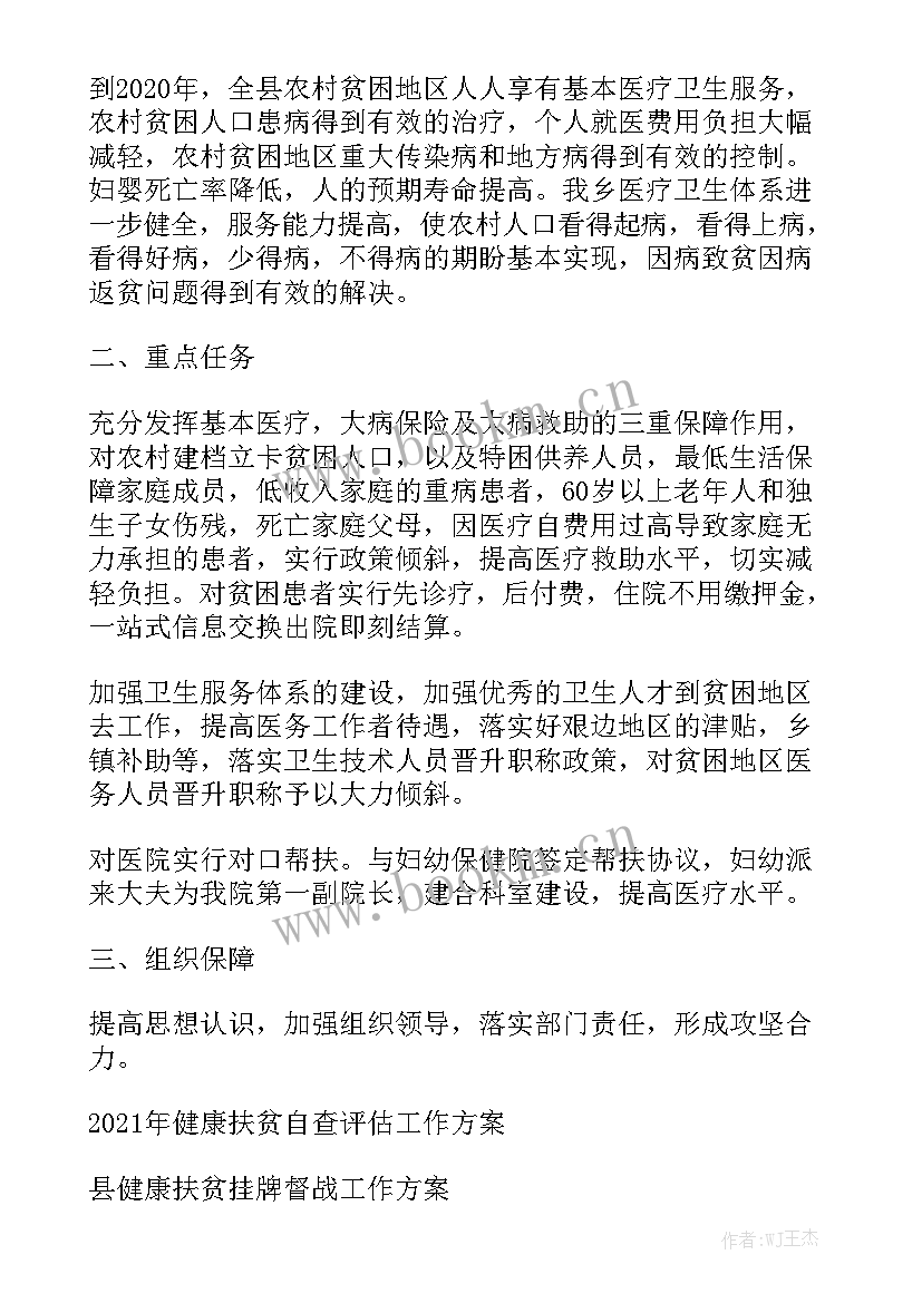 健康扶贫的工作报告总结 卫生局健康扶贫工作汇报