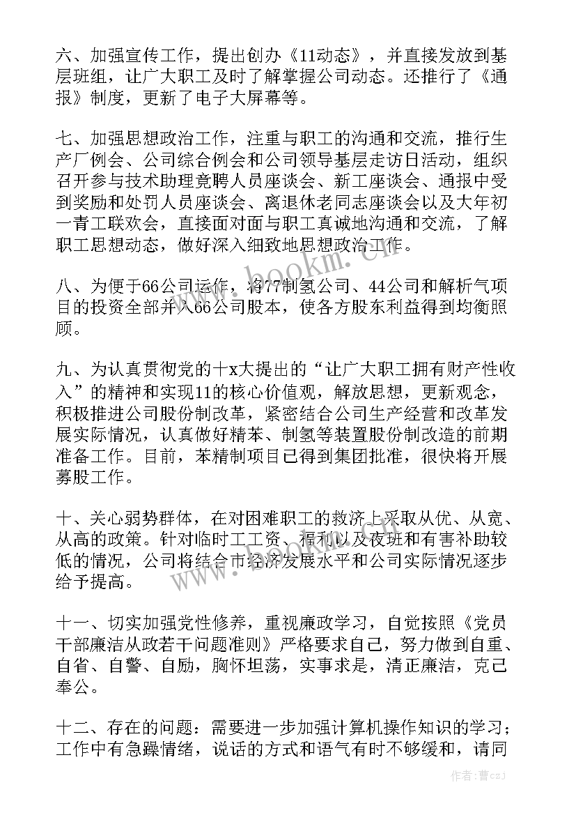 总经理任职报告 总经理年度工作报告