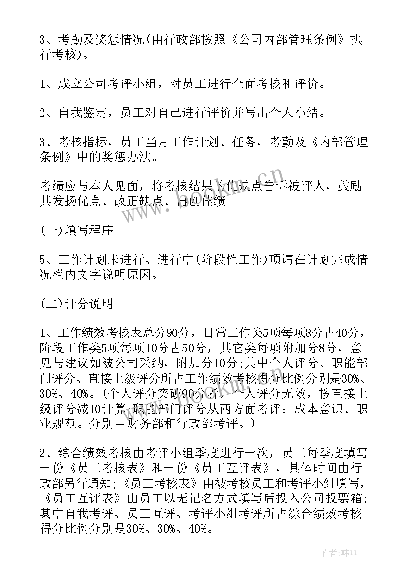 绩效考核专项工作报告总结