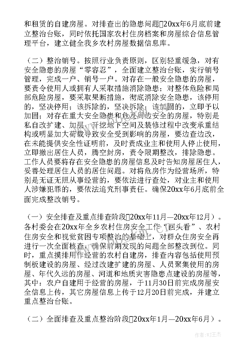 2023年开发区自建房整治工作总结报告 自建房安全隐患整治工作方案优质