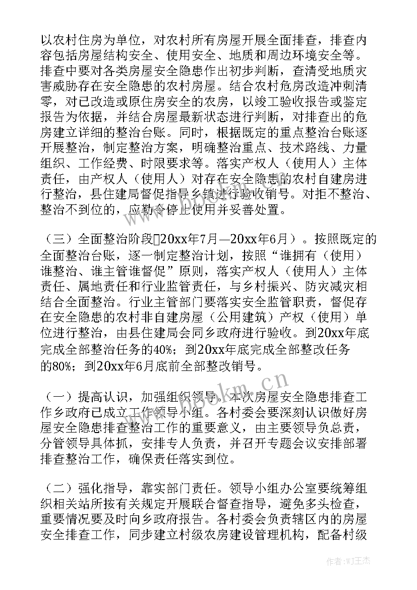 2023年开发区自建房整治工作总结报告 自建房安全隐患整治工作方案优质