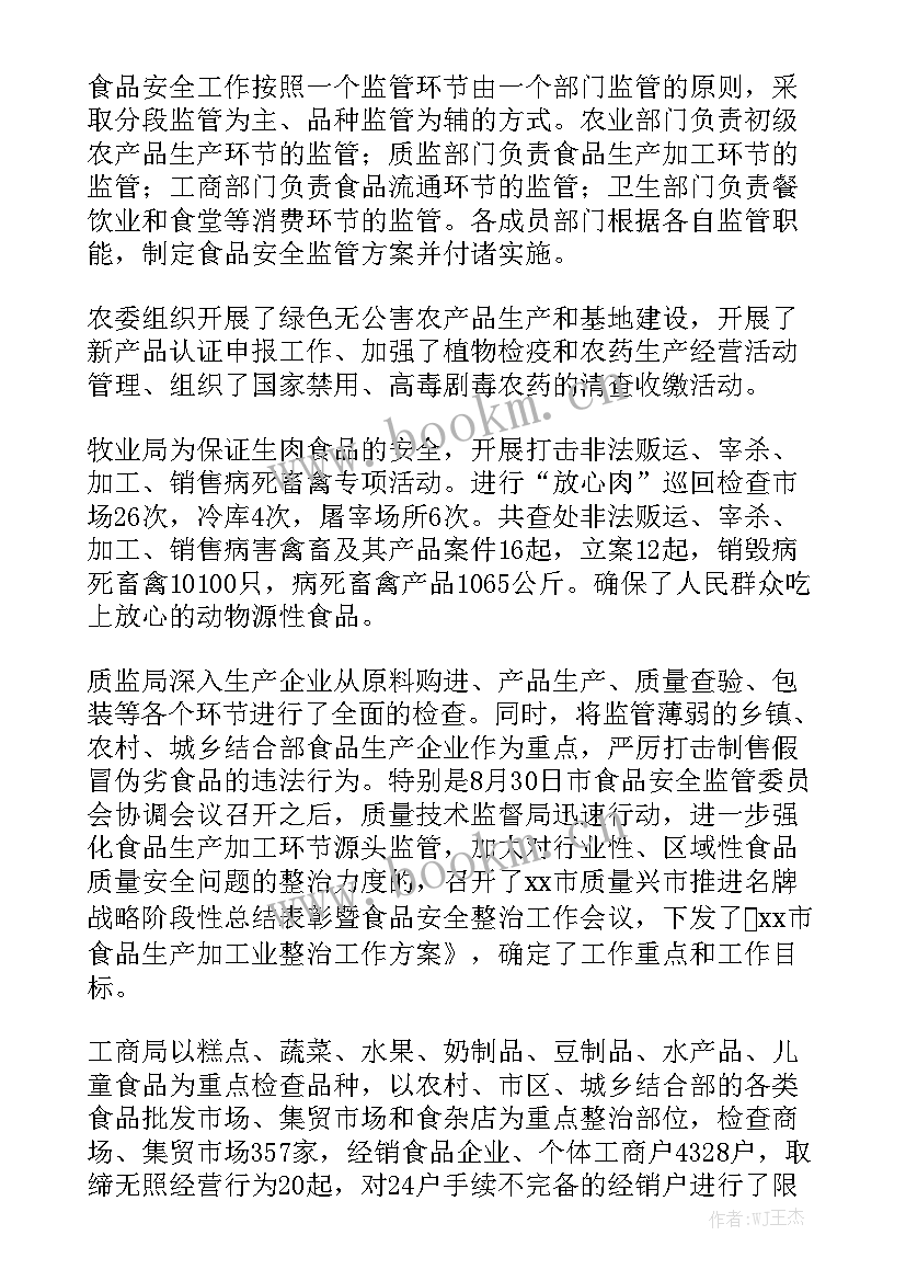 食堂浪费自查自纠工作总结 食堂食品安全年终工作总结报告通用