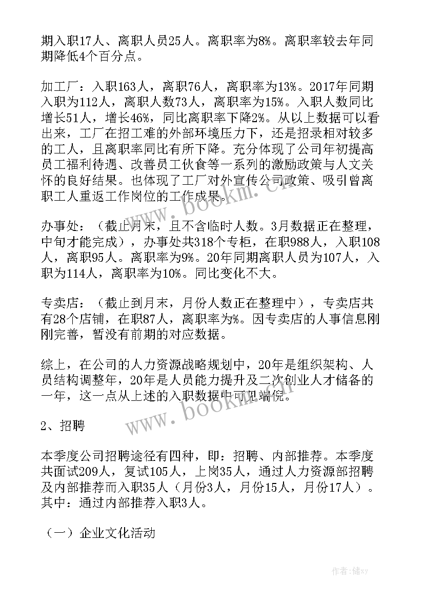 2023年二季度工作总结大全