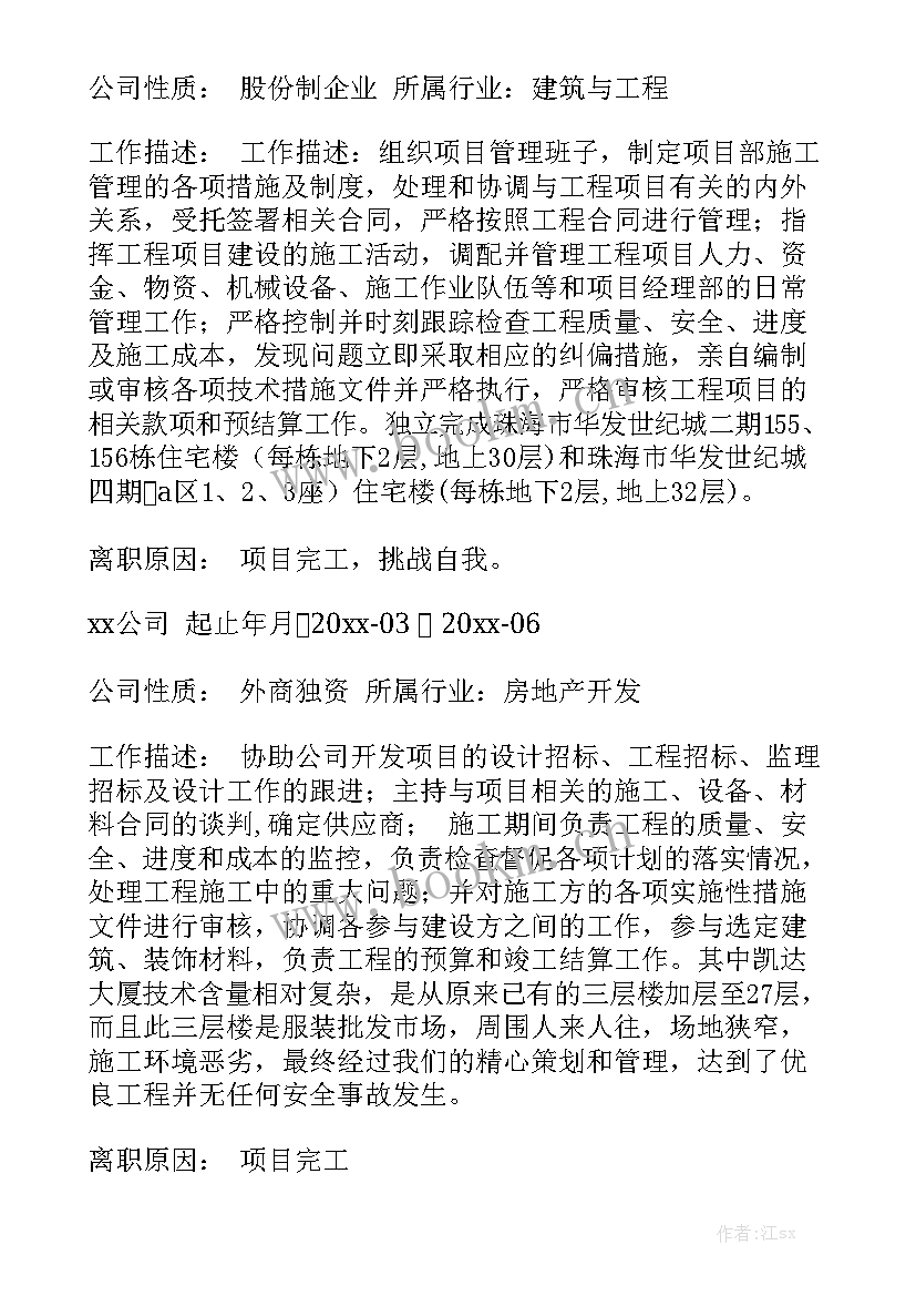 2023年项目负责人的工作总结 项目负责人承诺书优质