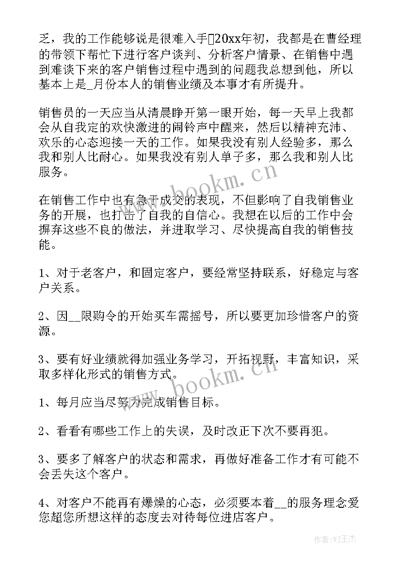 皮衣销售工作总结总结与反思实用