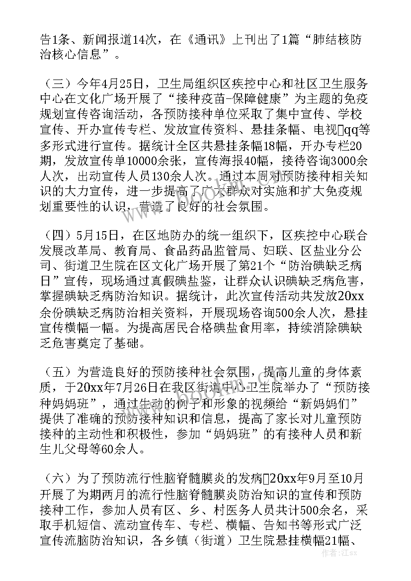 2023年健康教育工作总结优质