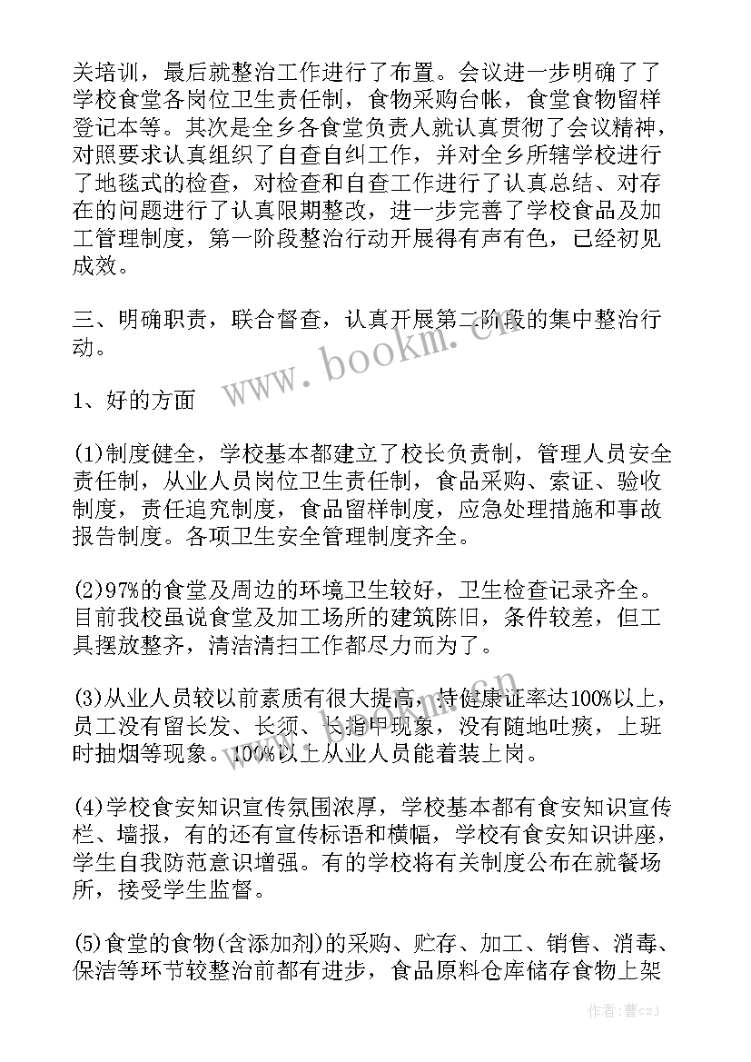 法院四项专项整治工作总结报告 专项整治工作总结(5篇)