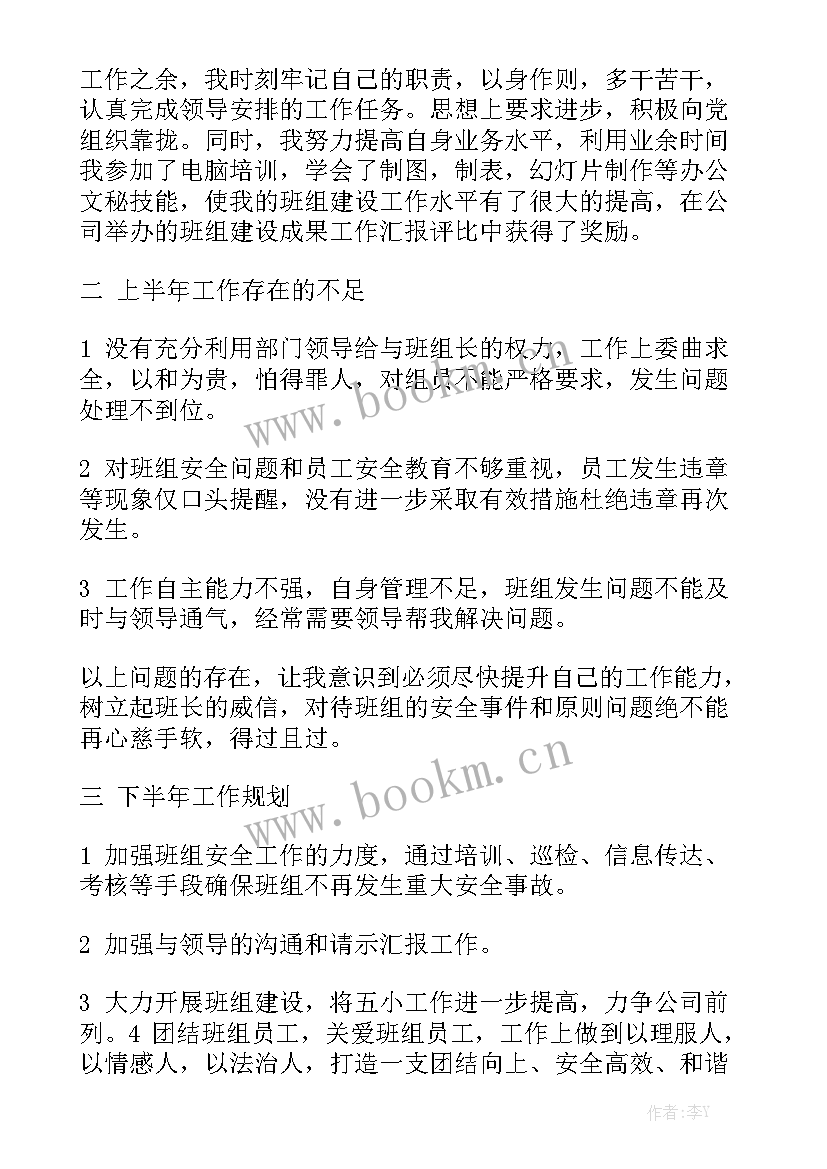 最新天车工总结报告精选