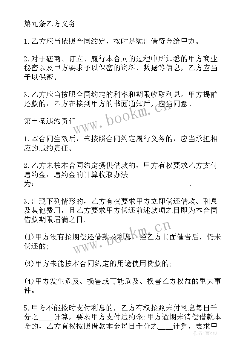 2023年公司担保 担保公司借款合同优秀