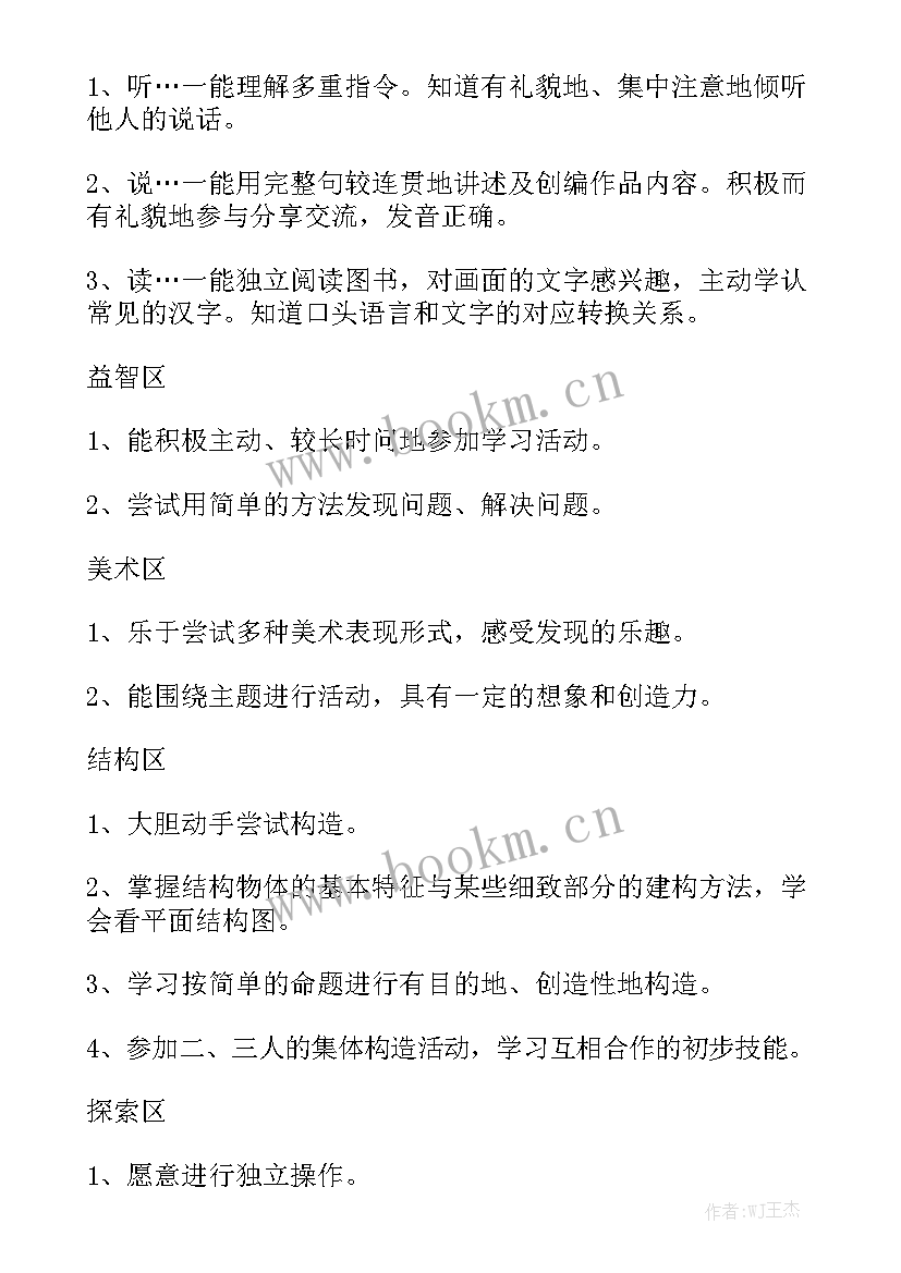 幼儿园双周工作计划表通用