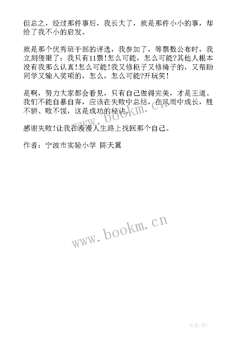 最新工作总结失败和不足大全