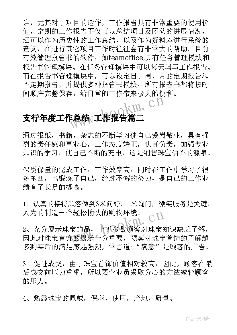 2023年支行年度工作总结(精选7篇)