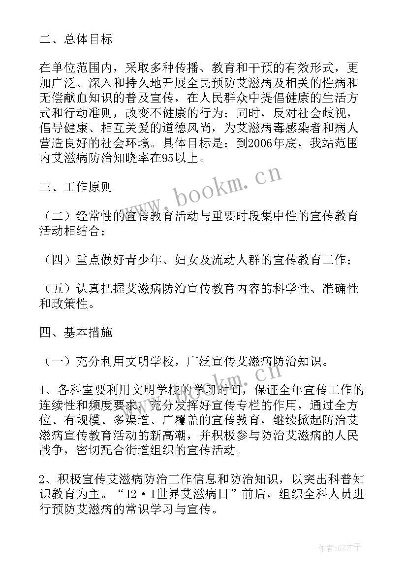 最新艾滋病防控宣传工作报告(汇总5篇)