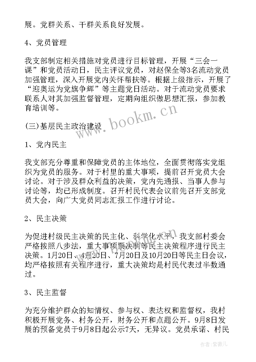 最新农村党支部书记至工作总结(通用10篇)