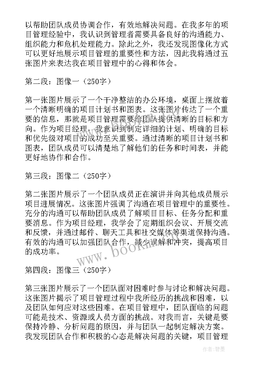 2023年项目管理个人心得体会(通用9篇)