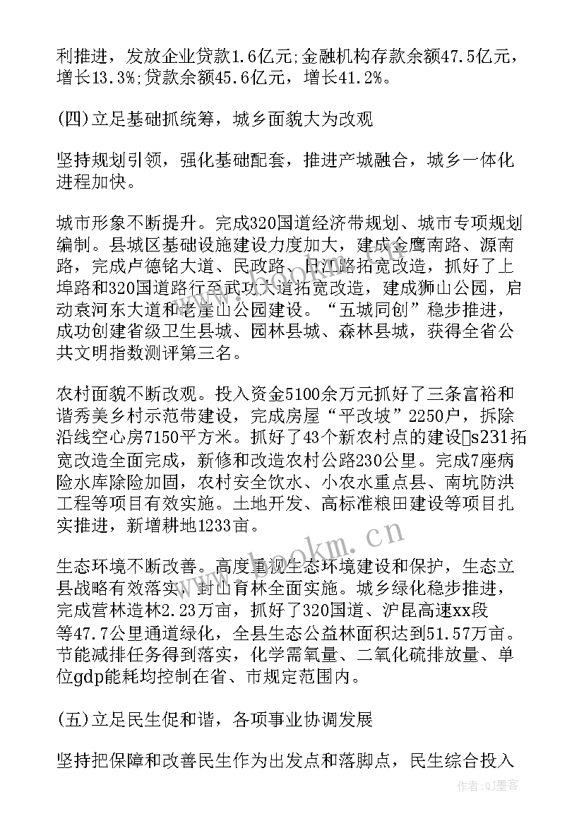 2023年合阳县政府工作报告 县政府工作报告(大全7篇)