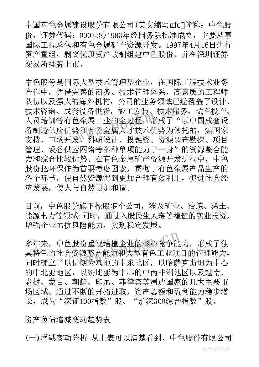 报表分析总结 财务报表分析论文(优质6篇)