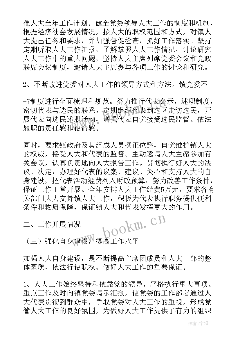 乡镇小学工作报告 乡镇人大工作报告(优秀6篇)