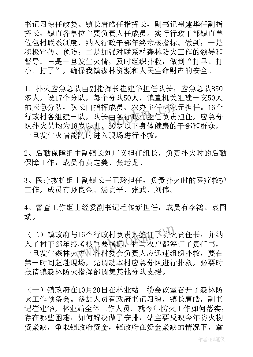 最新森林防火个人年度工作总结 森林防火年度工作总结(大全6篇)