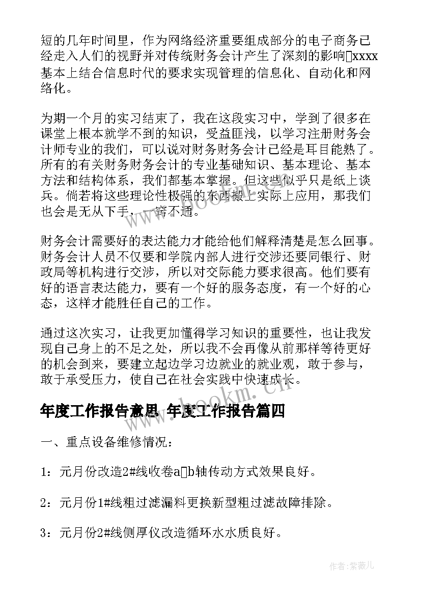 2023年年度工作报告意思 年度工作报告(模板10篇)