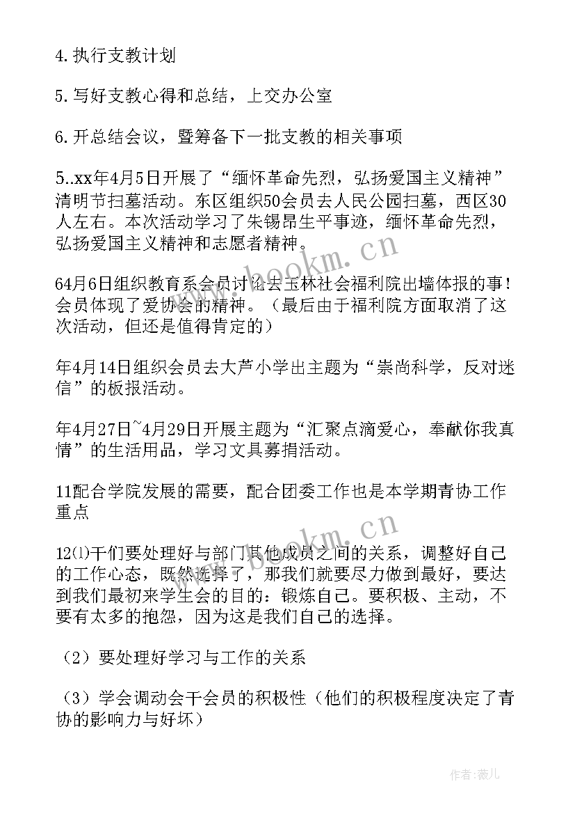 青年志愿者工作总结(模板6篇)