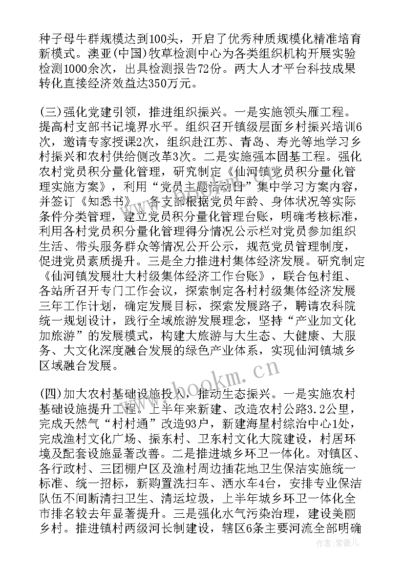 2023年镇乡社区工作报告 乡镇乡村振兴工作报告(模板9篇)