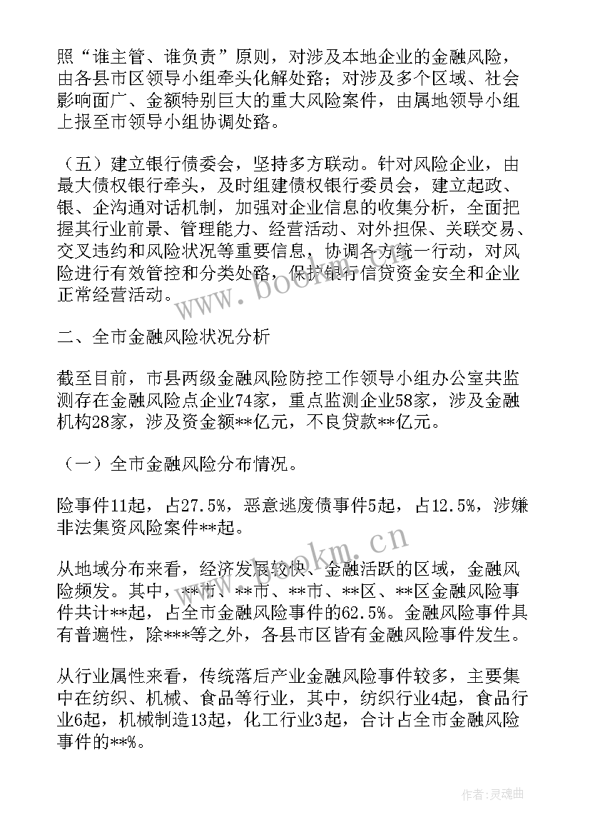 最新风险防控报告 岗位风险防控报告(模板5篇)