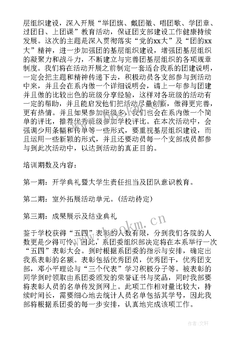 2023年团委组织部年度工作总结(模板7篇)