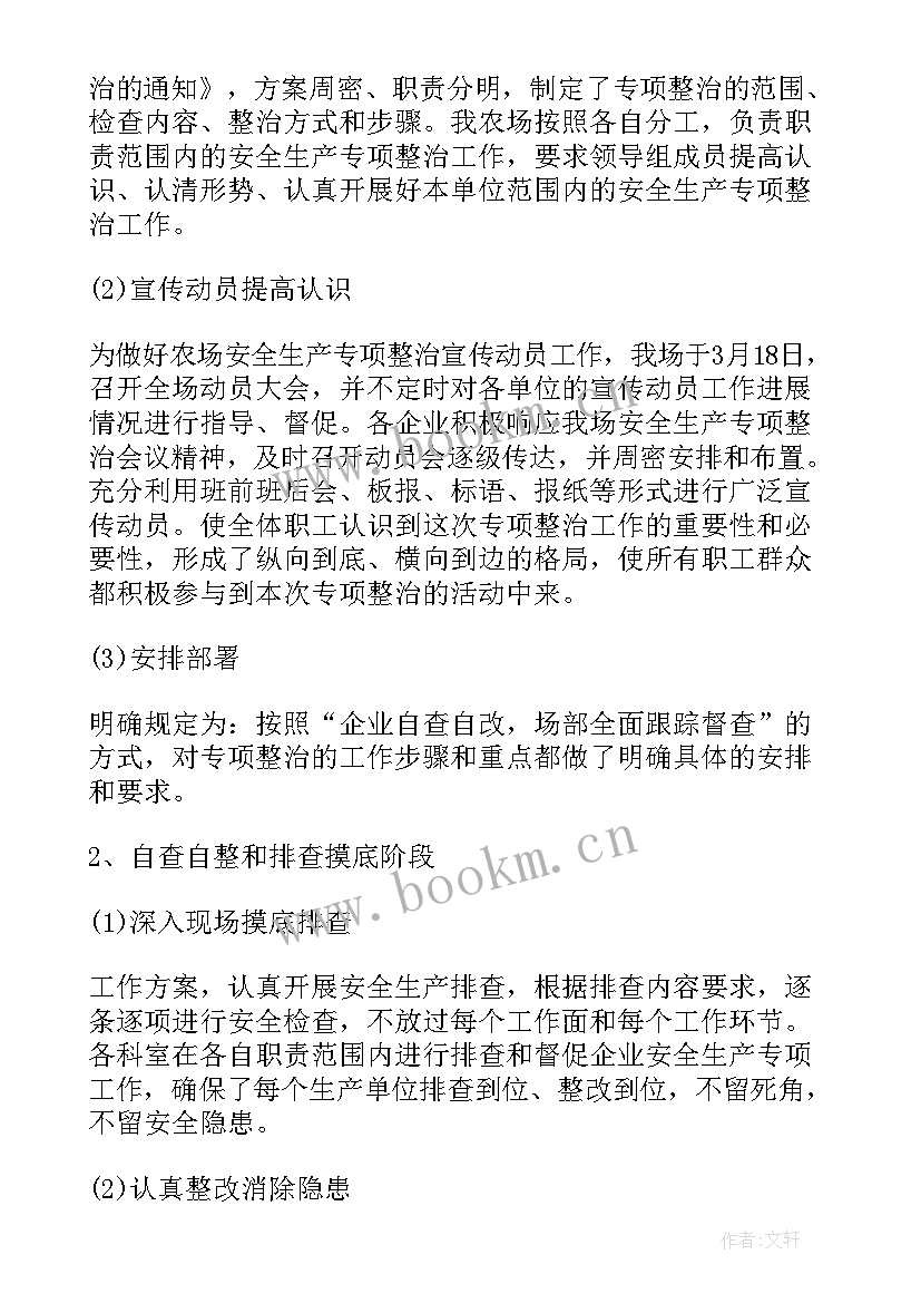 最新整治工作报告个人总结 个人专项整治年度总结报告(通用8篇)