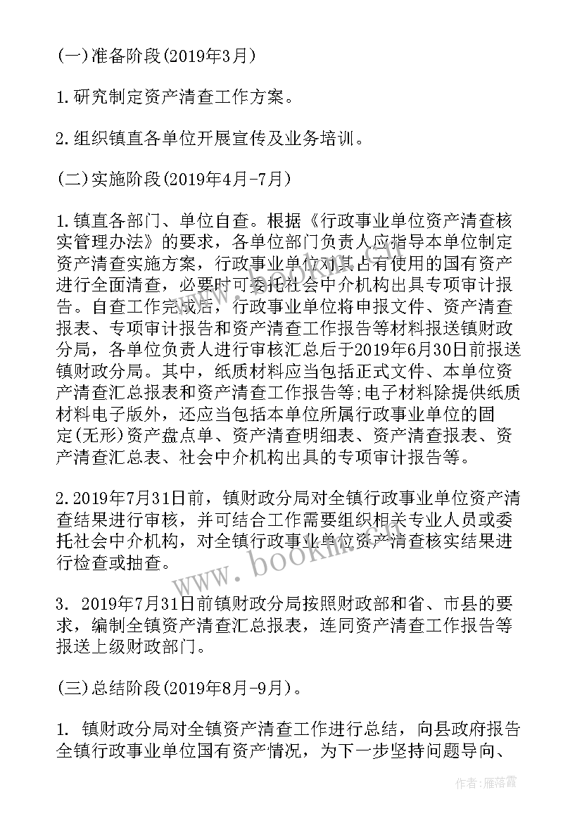 2023年行政检察职能清查工作报告总结 行政事业单位国有资产清查工作报告(模板5篇)