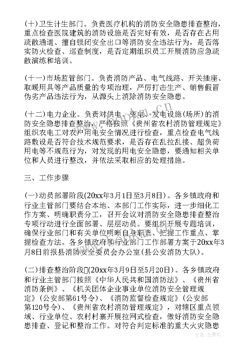 消防安全隐患评估工作报告 消防安全隐患排查工作报告(实用8篇)