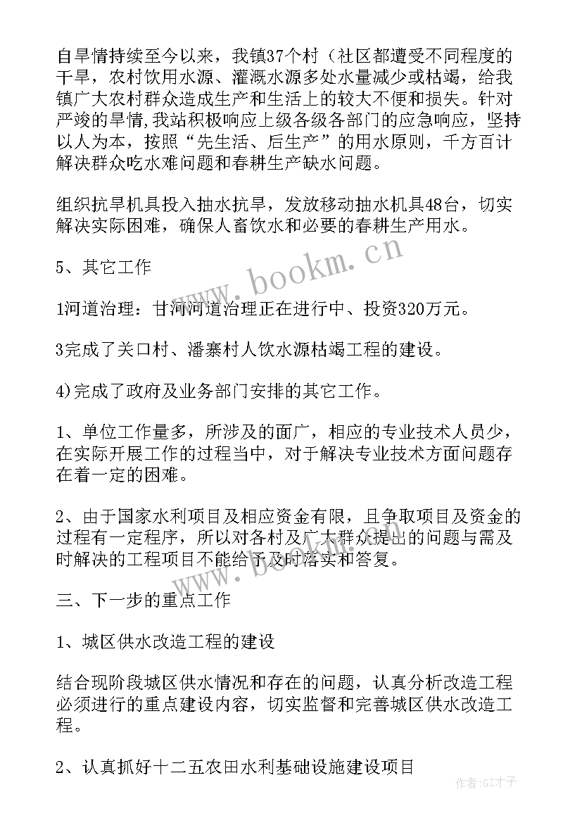 2023年西藏自治区水利工作报告全文 水利工作报告(实用5篇)