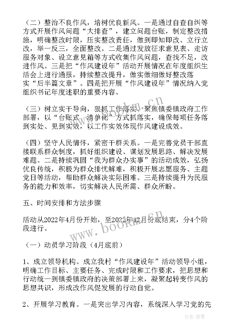 最新作风建设下步工作安排 作风建设工作计划(大全8篇)