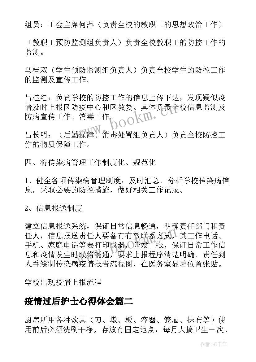 最新疫情过后护士心得体会(汇总9篇)