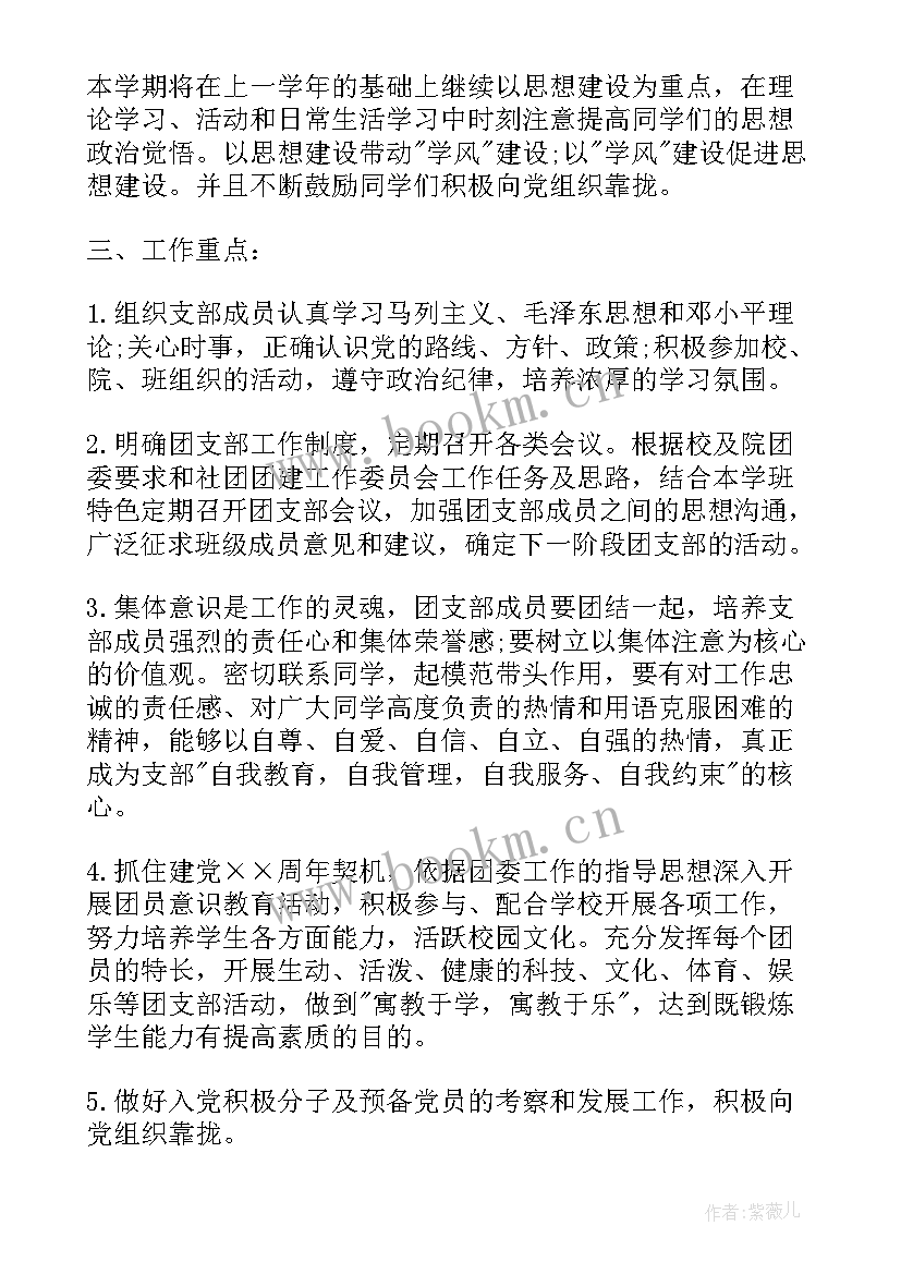 2023年村支书上任工作计划(通用6篇)