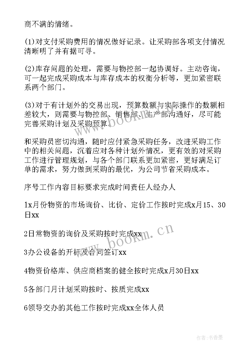 通讯下月工作计划 下月工作计划(模板9篇)