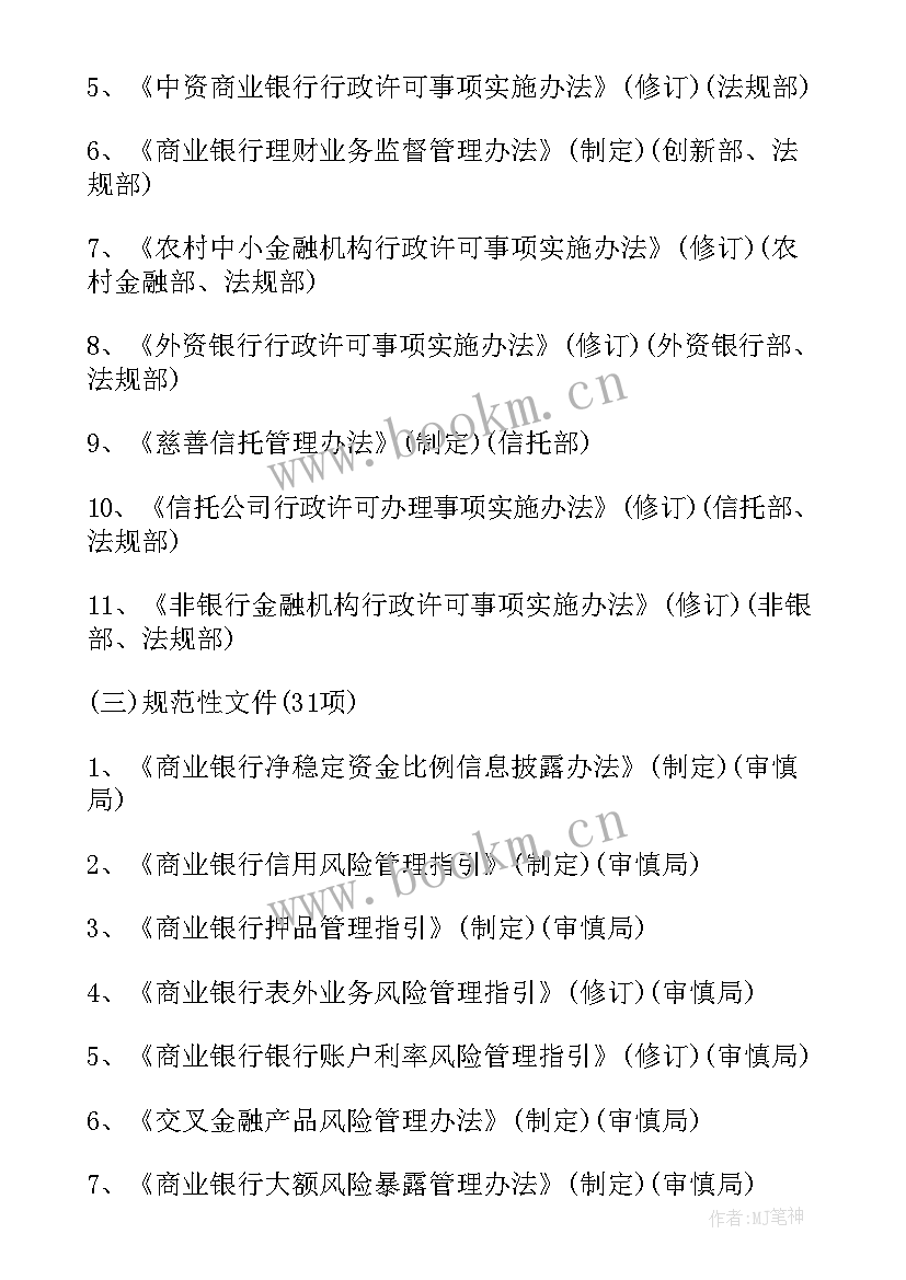 2023年立法工作计划建议项目 立法工作计划(通用10篇)