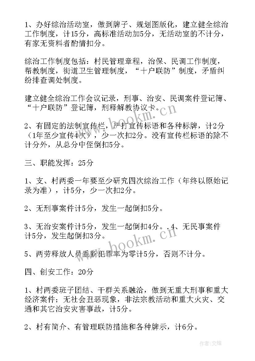 最新工作计划考核标准设定方案 工作计划考核标准优选(优秀5篇)