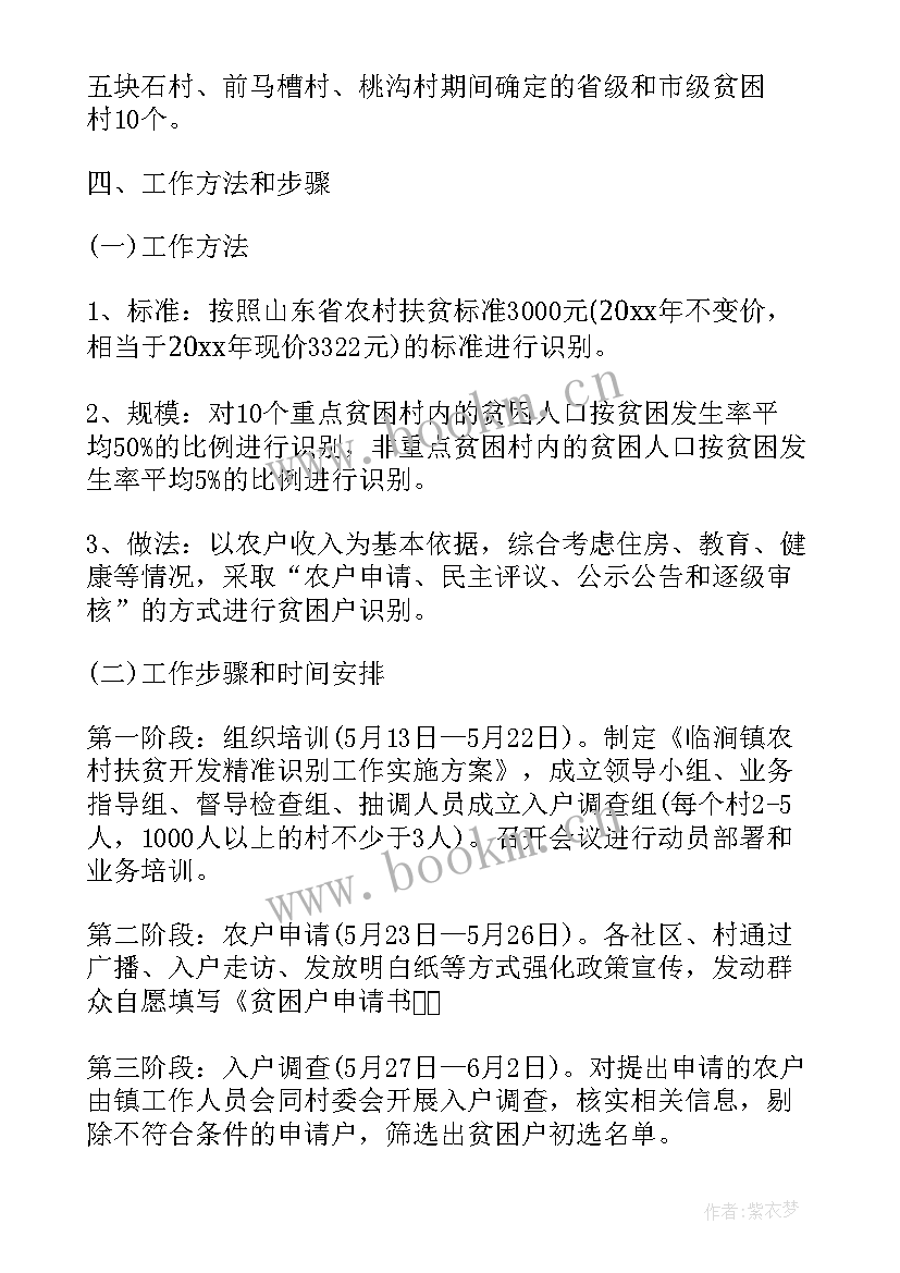 最新镇扶贫工作计划个人 扶贫工作计划(实用6篇)