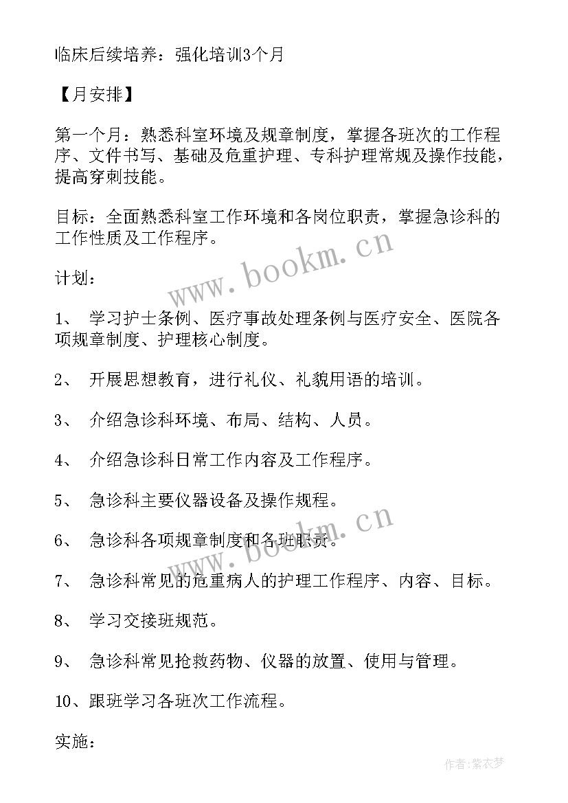 2023年急诊科护士工作计划 急诊护士工作计划(精选8篇)