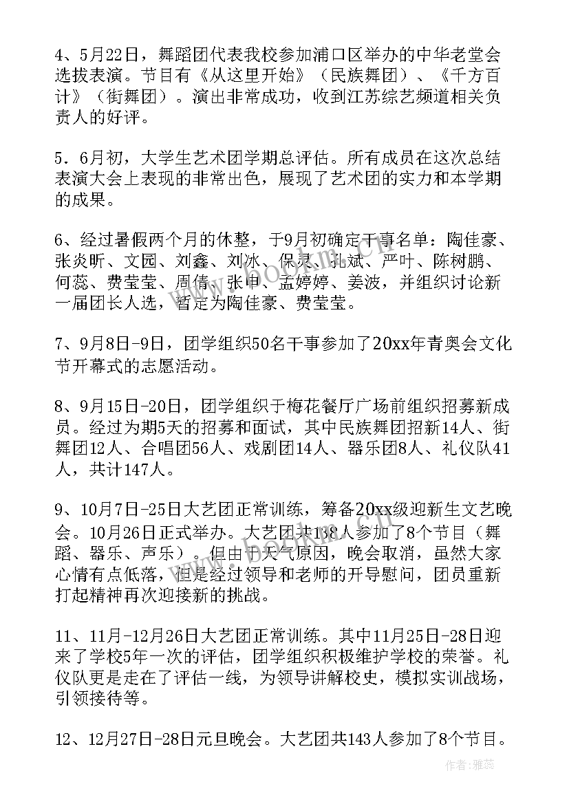 县艺术团工作计划(精选8篇)