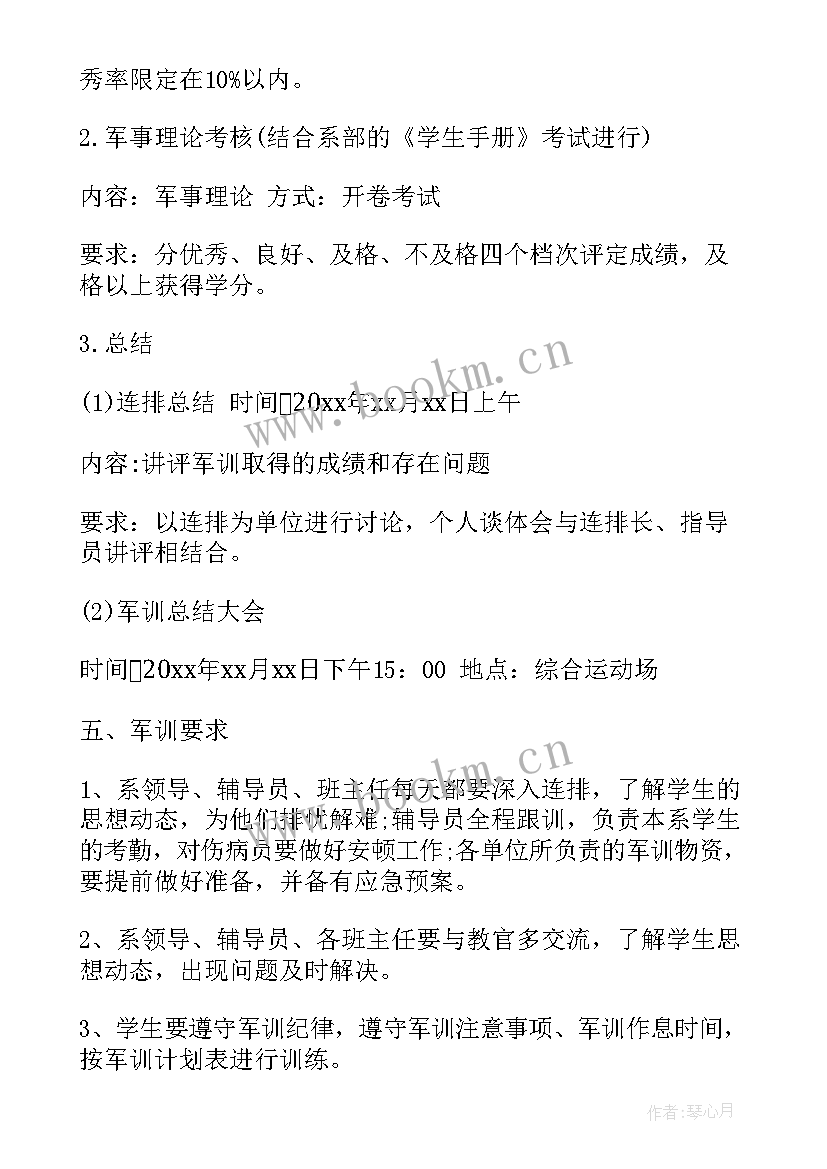 2023年大学军训总结前言(大全5篇)