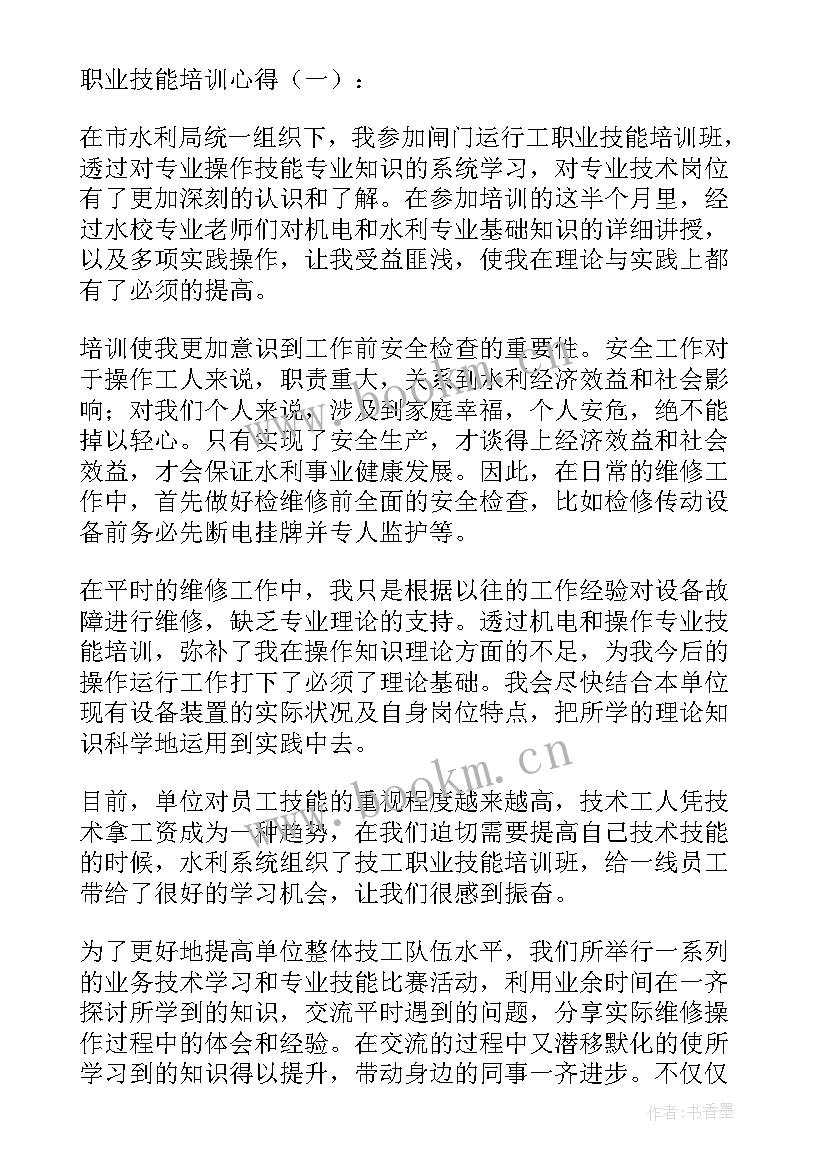 2023年村级技能培训方案 教师技能培训总结(模板5篇)