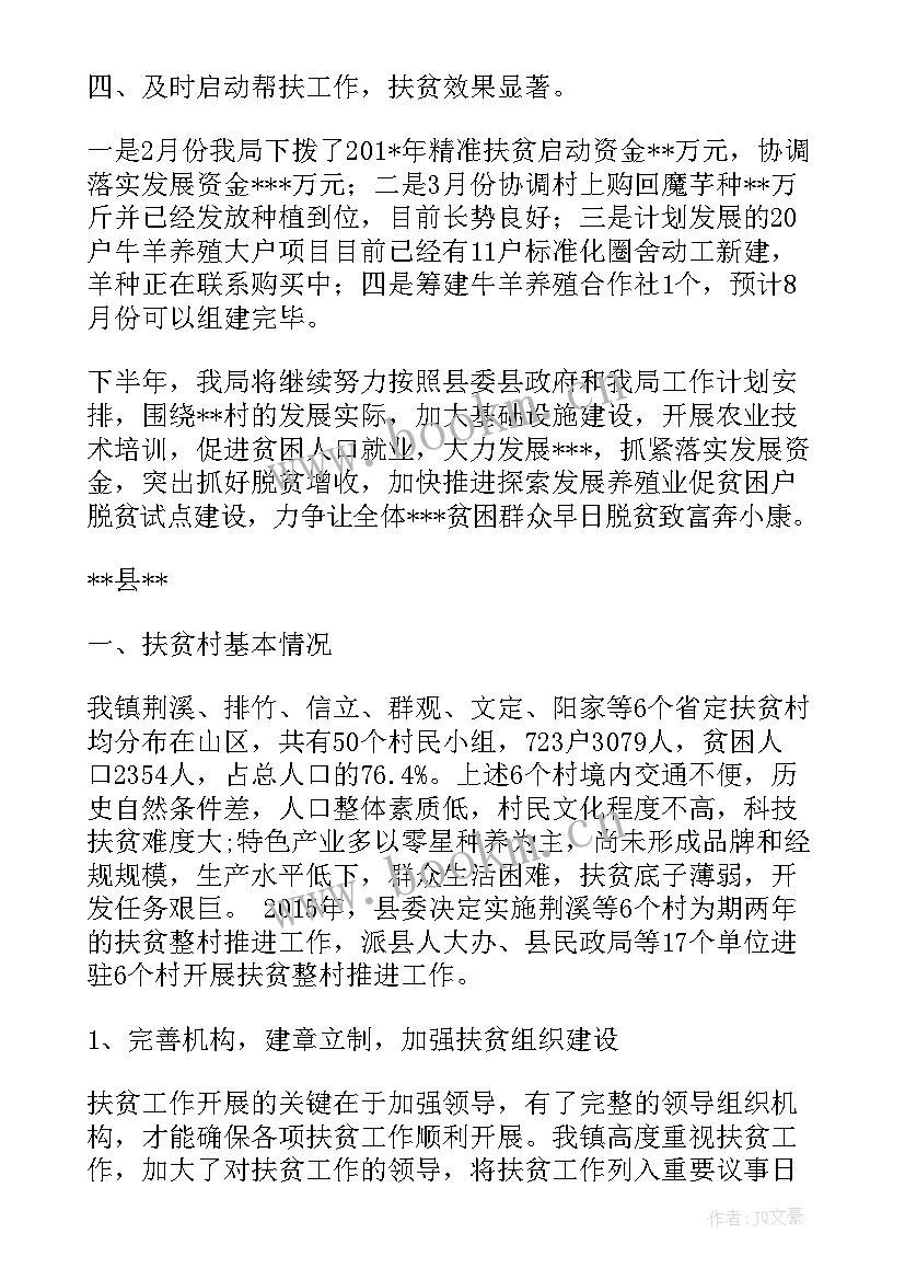 2023年医院扶贫工作汇报(优质10篇)