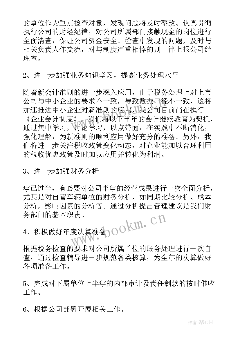 2023年财务工作自检自查方案 财务工作总结和计划财务工作总结(实用8篇)