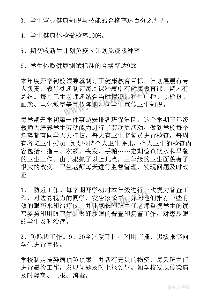 最新春节期间卫生安全情况 卫生工作总结(汇总6篇)