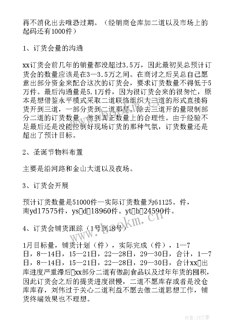 最新市场部月报总结 市场部工作总结(优秀8篇)